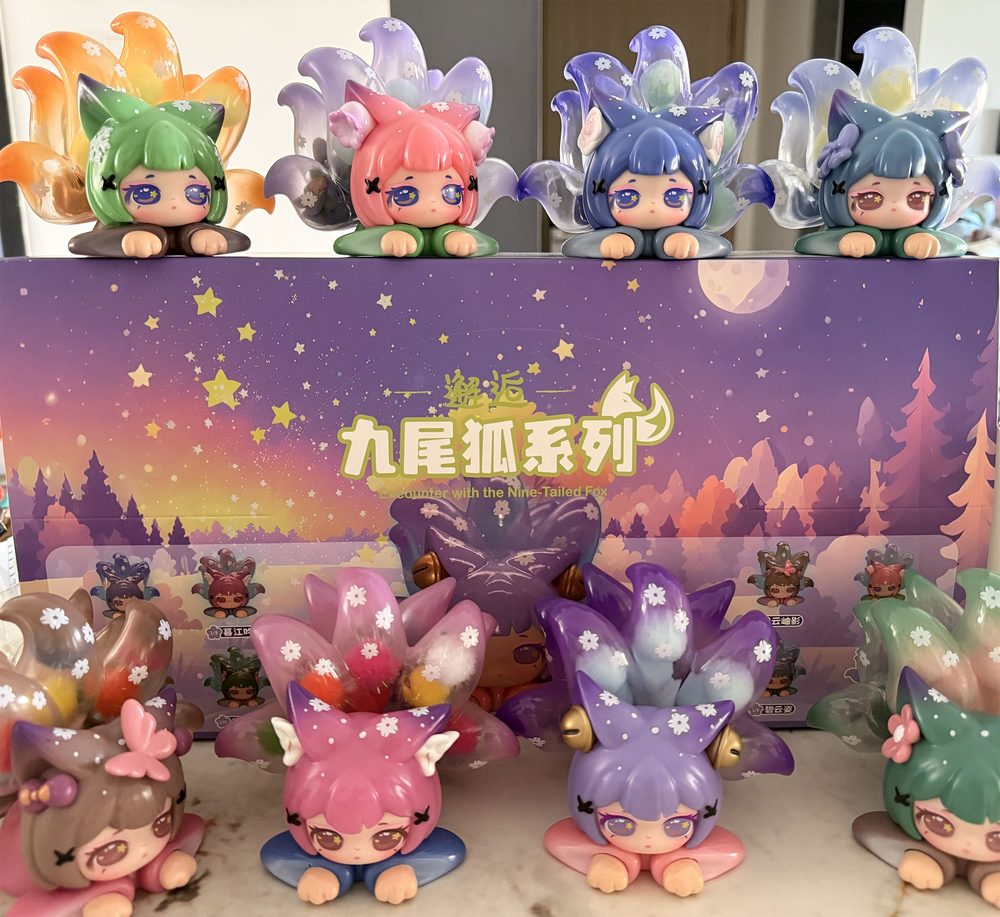 CHUANG WEI LAI 九尾の狐との出会いシリーズ トレーディングフィギュア (CHUANG WEI LAI ENCOUNTER WITH THE NINE-TAILED FOX SERIES BLIND BOXES)