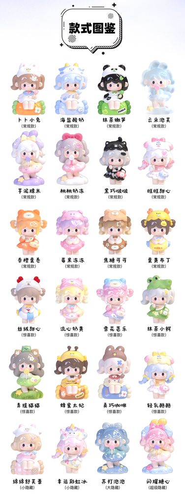 UUTOY スイーティーランドシリーズ トレーディングフィギュア (UUTOY SWEETY LAND SERIES MINI BLIND BOX)