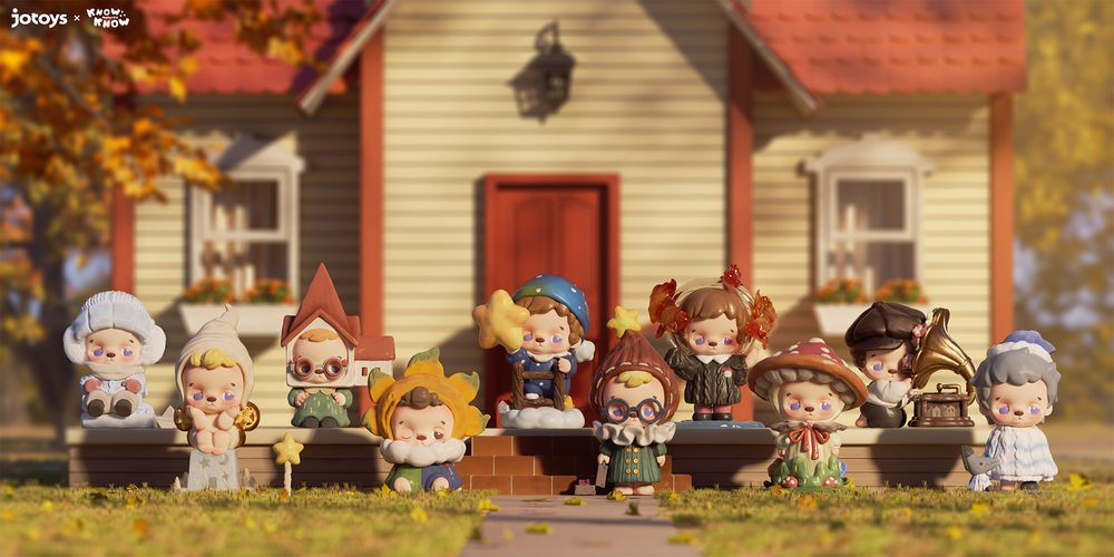JOTOYS KNOW KNOW MONSTER ホップスコッチシリーズ トレーディングフィギュア (JOTOYS KNOW KNOW MONSTER HOUSE OF MEMORIES SERIES BLIND BOX)