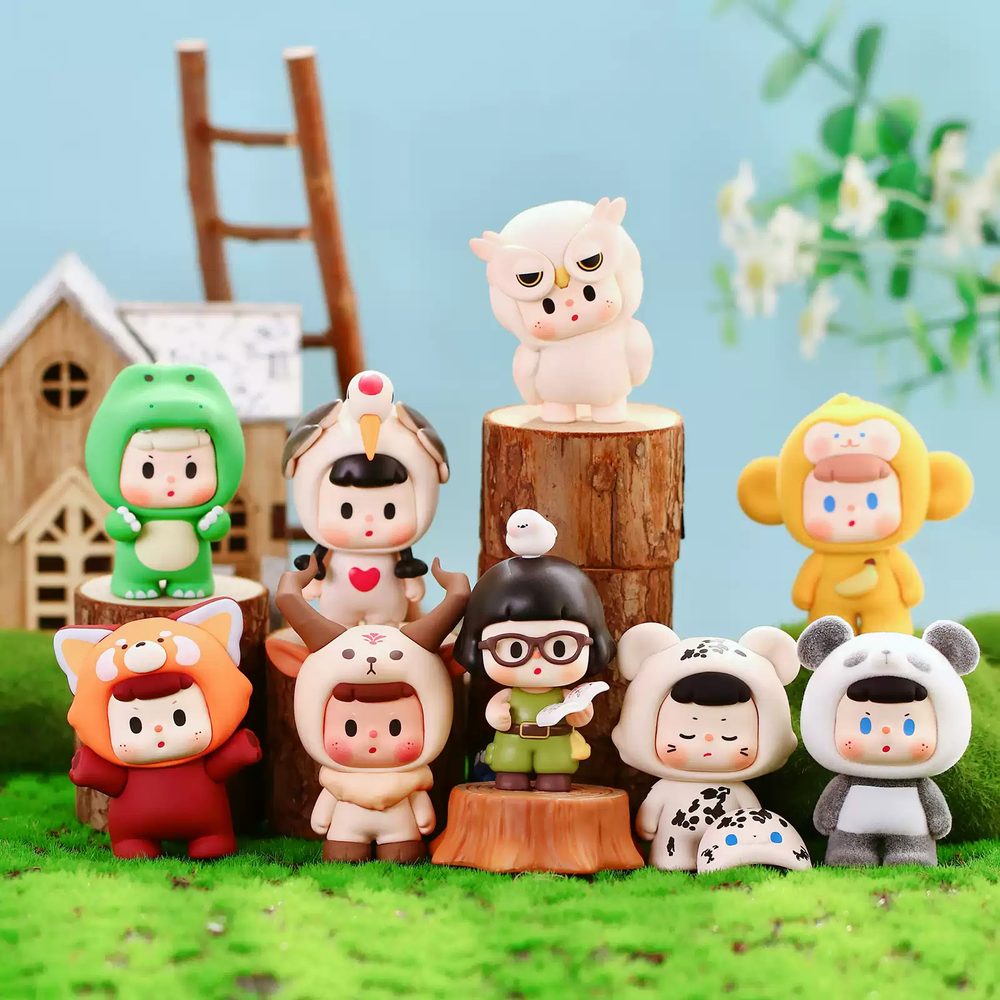 WANG FAN MI TA 不二 希少動物シリーズ トレーディングフィギュア (WANG FAN MI TA BUER RARE ANIMAL SERIES BLIND BOX)