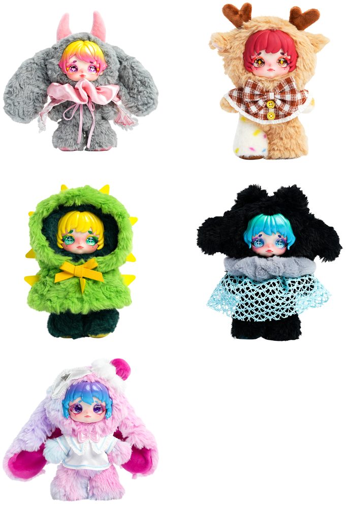 おやすみユートピア ソフビ付きぬいぐるみシリーズ ブラインドボックス (Dreamy Utopia Vinyl Plush Blind Box)