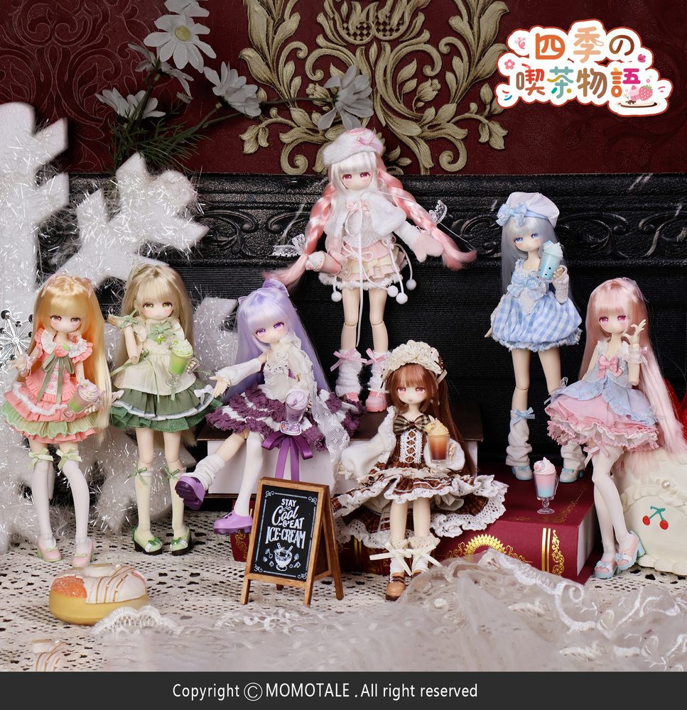 MOMOTALE 四季の喫茶物語シリーズ トレーディングドール (MOMOTALE COFFEEHOUSE STORIES OF THE FOUR SEASONS SERIES TRADING DOLL)