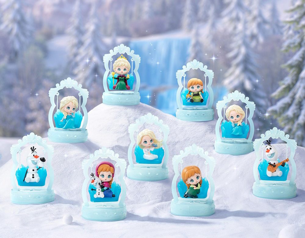 52TOYS BLINDBOX アナと雪の女王 ブランコシリーズ (52TOYS BLINDBOX Disney Frozen Series - Enchanted Swing Collection)