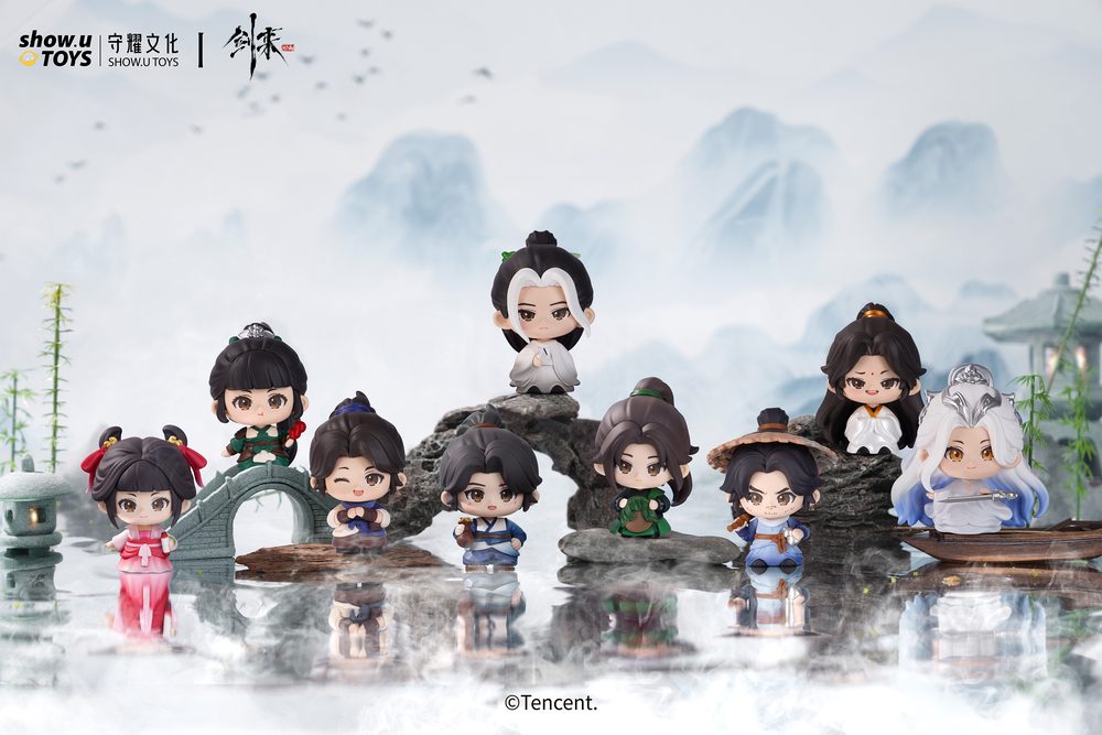 SHOW.U TOYS x Sword of Coming ちびキャラシリーズ トレーディングフィギュア (SHOW.U TOYS X SWORD OF COMING ANIMATION Q-VERSION BLIND BOX)