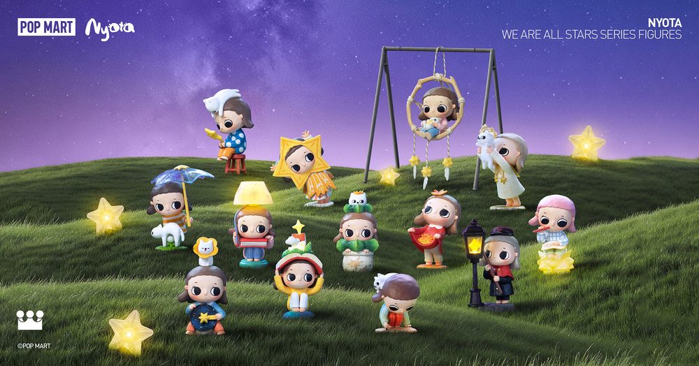 POPMART Nyota We are All Stars シリーズ (POPMART Nyota We are All Stars Series)