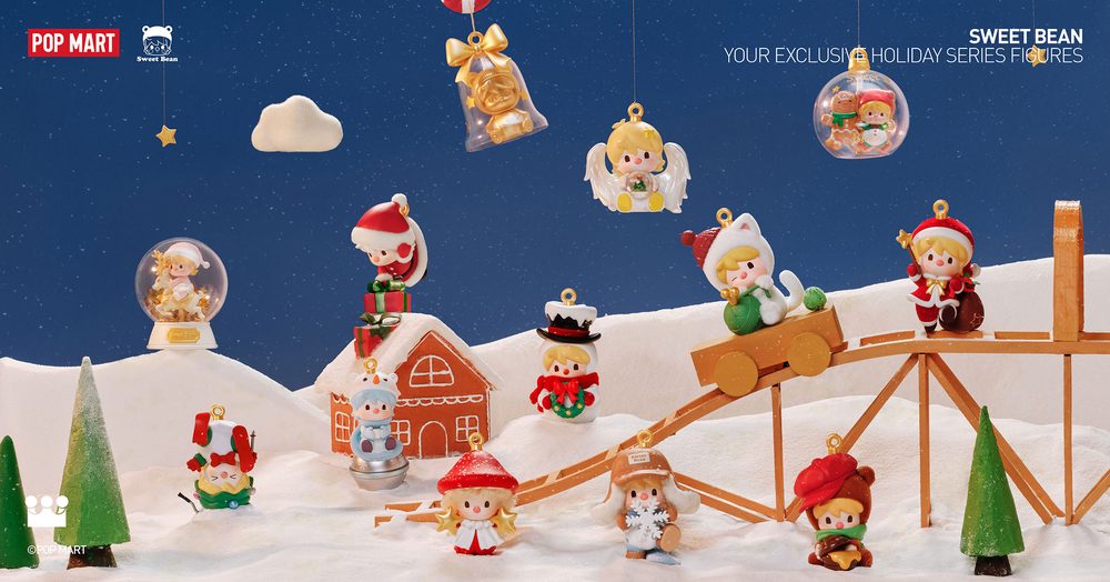 POPMART Sweet Bean Your Exclusive Holiday シリーズ (POPMART Sweet Bean Your Exclusive Holiday Series)