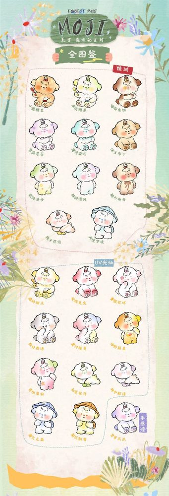 FANCY UP MOJI Pawcademy(パウカデミー)シリーズ トレーディングフィギュア (FANCY UP MOJI–PAWCADEMY MINIS SERIES TRADING FIGURE)