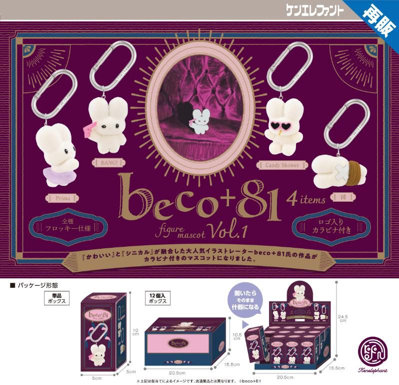 beco+81 フィギュアマスコット Vol.1 BOX (beco+81 Figure Mascot Vol. 1 Box)