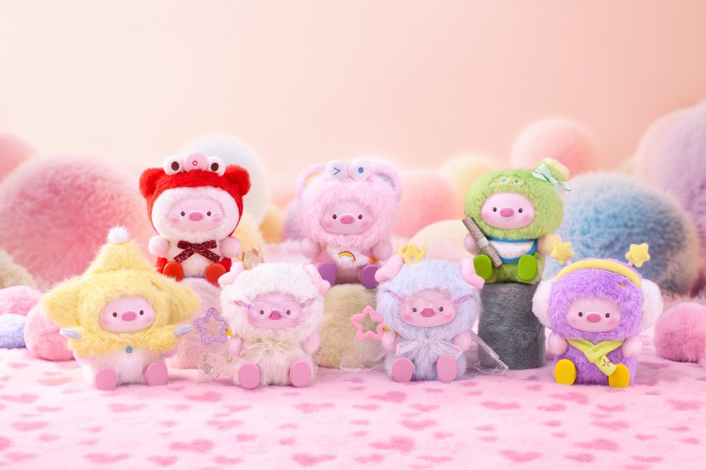 19八3 GEEGEEPIG 叶える日までのカウントダウンシリーズ トレーディングプラッシュ (1983 GEEGEEPIG COUNTDOWN TO WISHES SERIES TRADING PLUSH)