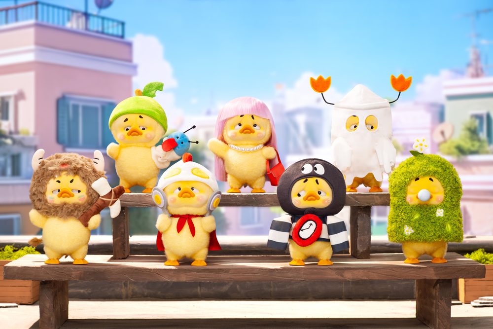 19八3 UPSETDUCK うまれながらのわがままシリーズ トレーディングフィギュア (1983 UPSETDUCK BORN THIS WAY DUCK SERIES TRADING FIGURE)