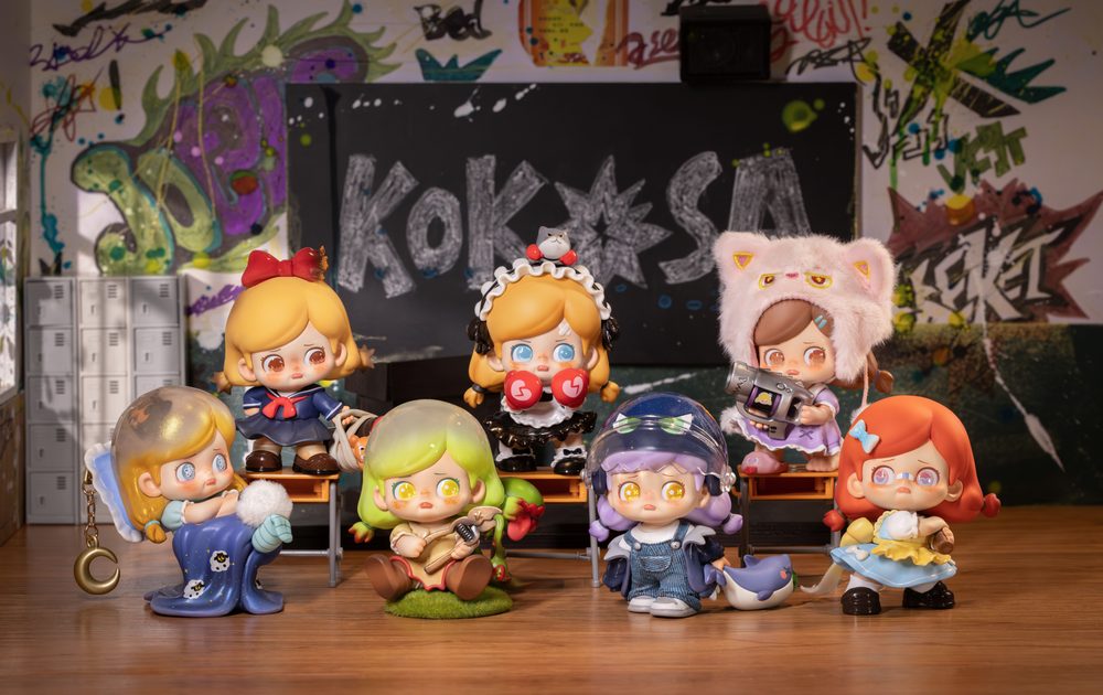 JOTOYS KOKOSA K.O.GIRLS(ケー・オー・ガールズ)シリーズ トレーディングフィギュア (JOTOYS KOKOSA K.O.GIRLS SERIES BLIND BOX)