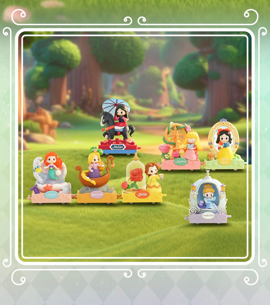 52TOYS BLINDBOX ディズニープリンセス D-baby ロマンティックパレード (52TOYS BLINDBOX Disney Princess D-baby Series Romantic Parade)