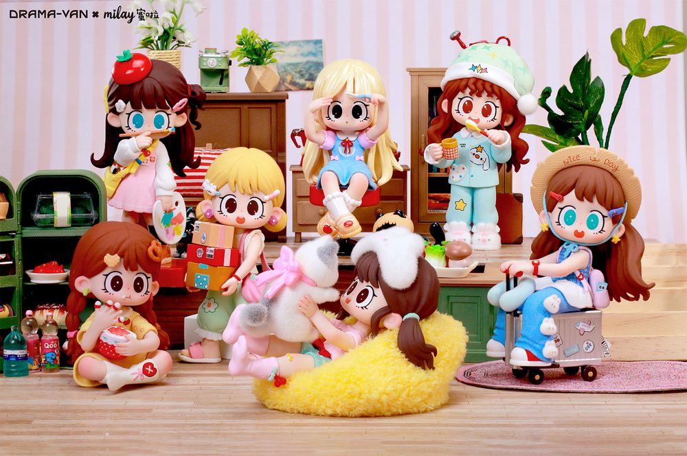milay(ミレイ) まったりタイムシリーズ ブラインドボックス (Milay Lazy Time Series Blind Box)