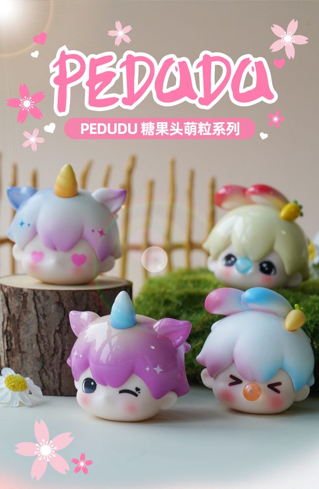 FIRETOYS PEDUDU キャンディヘッド3シリーズ トレーディングフィギュア (FIRETOYS PEDUDU CANDY HEAD 3 SERIES TRADING FIGURE)