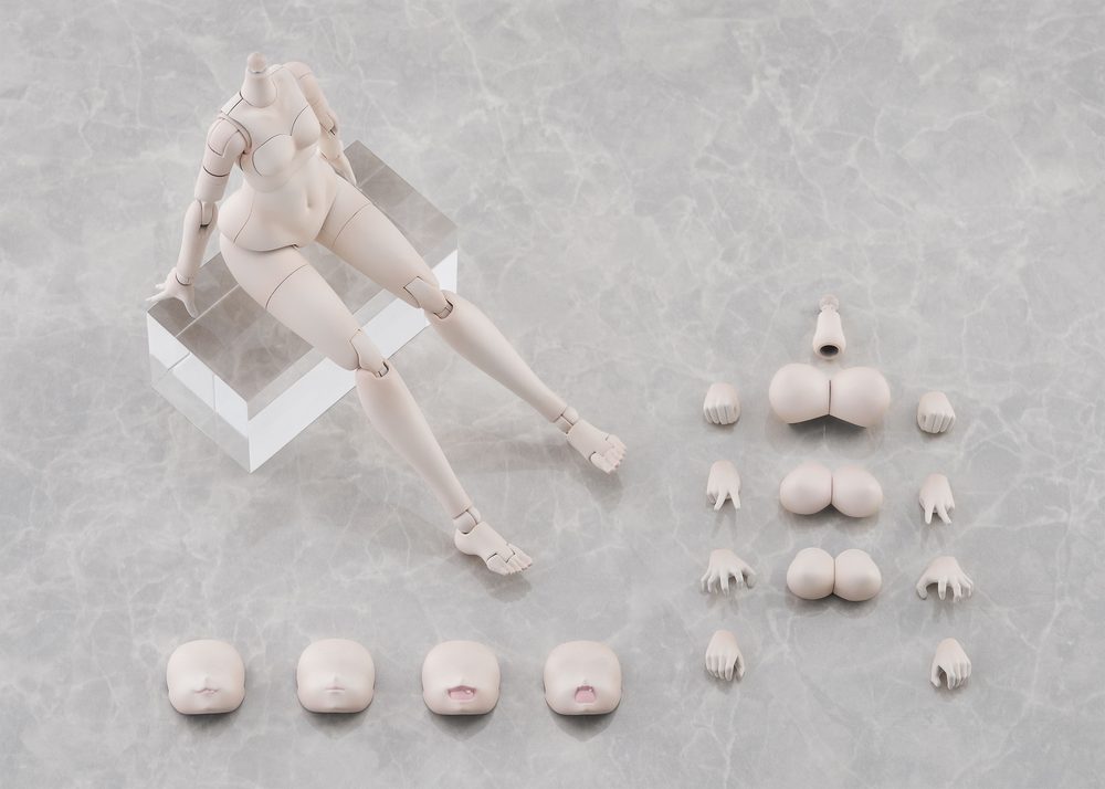 けもプラ KO-03R ヒトパーツセット[カラーB] (Kemopla KO-03R Human Parts Set (Color B))