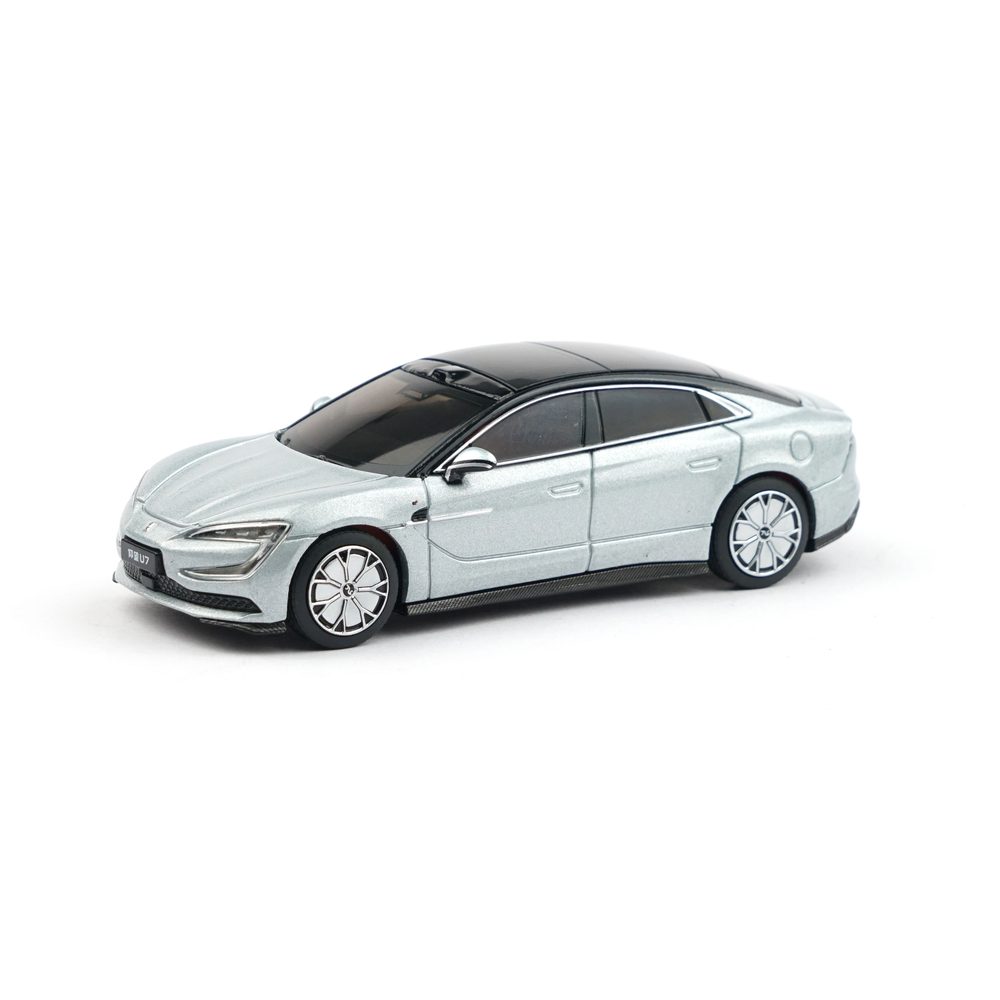 1/64 ヤンワン(仰望) U7 EV ライトブルー (1/64 YANGWANG U7 EV Light Blue)