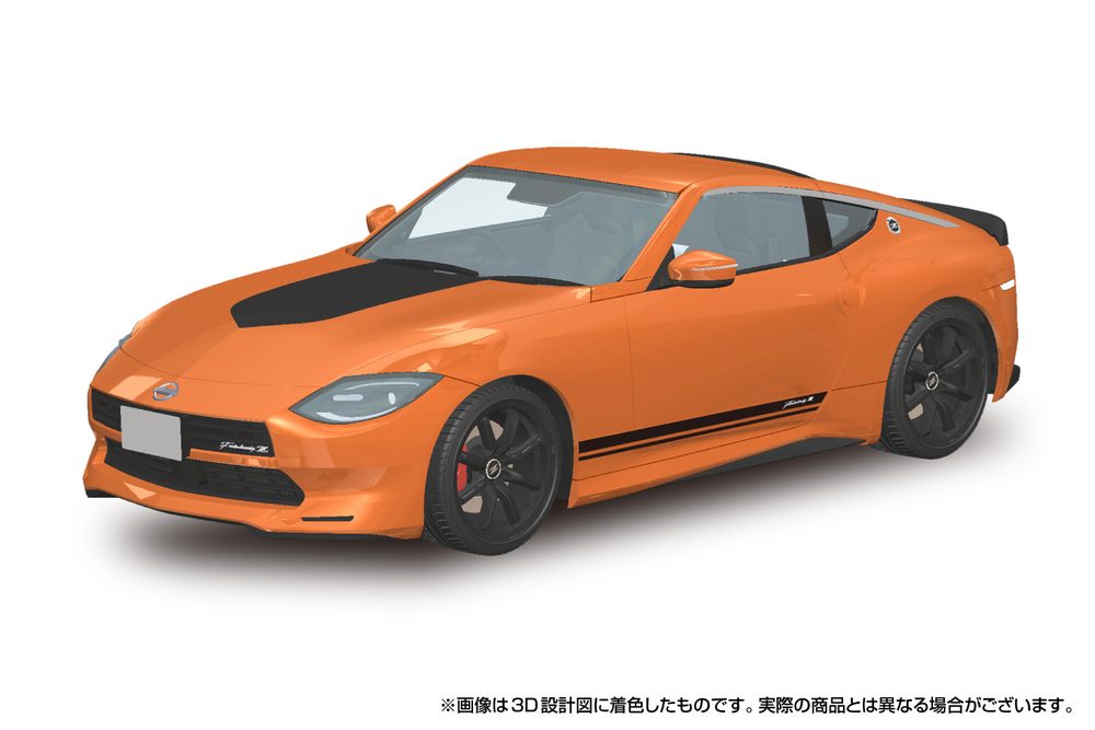 楽プラ スナップカー 07-OR RZ34 フェアレディZ Customized Edition 2024 432オレンジ (RakuPla Snap Car 07-OR RZ34 Fairlady Z Customized Edition 2024 432 Orange)