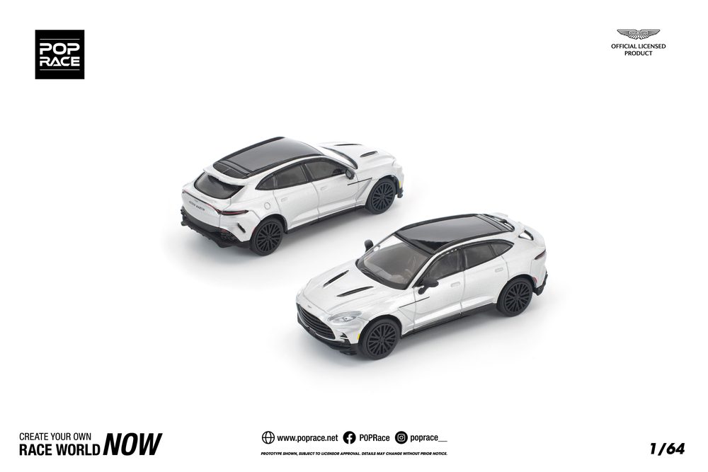 1/64 ASTON MARTIN DBX 707 SILVER (1/64 ASTON MARTIN DBX 707 SILVER)