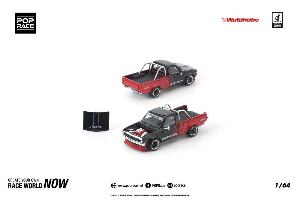 1/64 PANDEM DATSUN 620 ADVAN (1/64 PANDEM DATSUN 620 ADVAN)