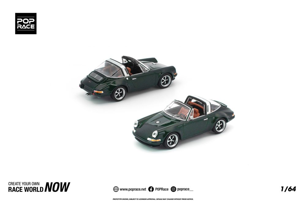 1/64 SINGER TARGA GREEN (1/64 SINGER TARGA GREEN)