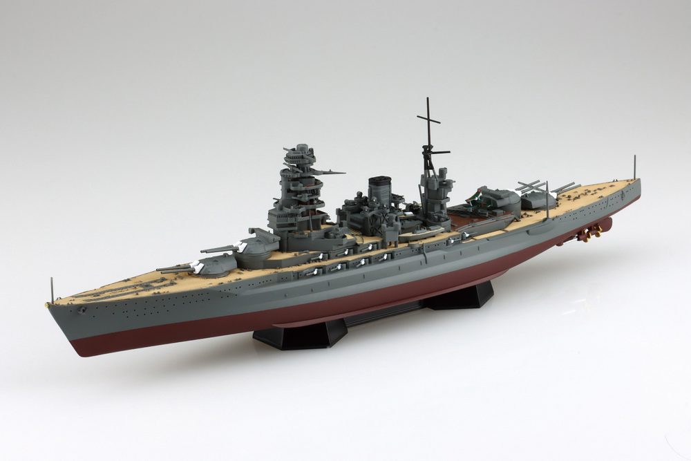1/700 艦船(フルハルモデル) 日本海軍 戦艦 陸奥1942(金属砲身付き) (1/700 FULL HULL IJN Battle Ship Mutsu 1942 (with Metal Barrel))