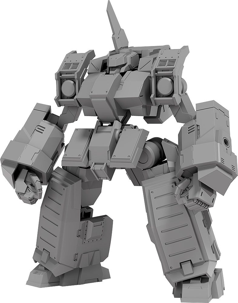 MODEROID ティタノマキア SIDE:CC グラーフ・ファウスト(グレーサフライクVer.) (Moderoid Titanomachia SIDE:CC Graf Faust (Gray Primer-Like Ver.))