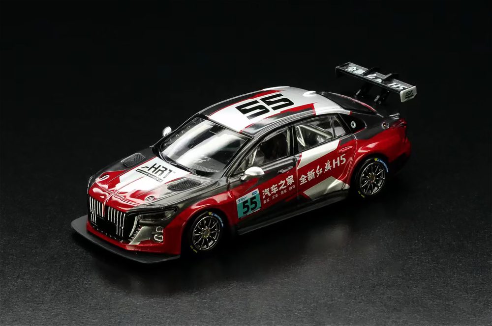 1/64 AHRT ホンチー H5 CEC 2024 Gr.2000T #55 (1/64 AHRT Hongqi H5 CEC 2024 Gr.2000T #55)