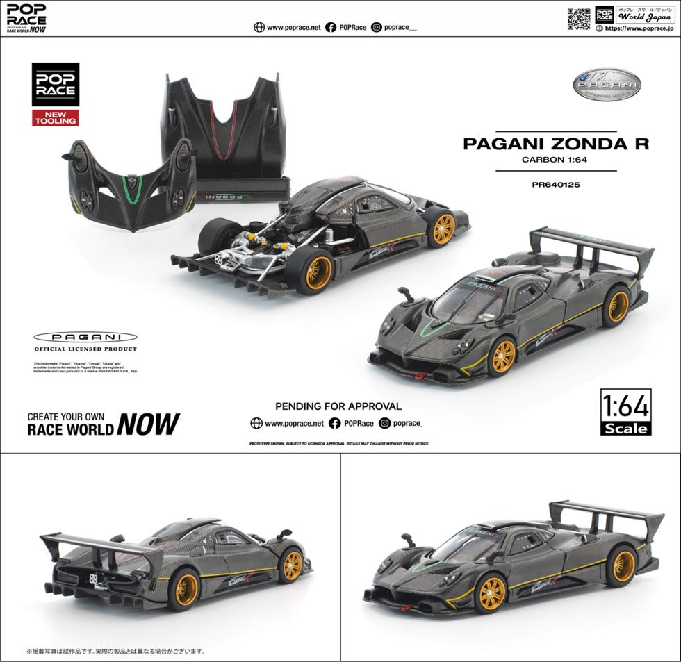 1/64 PAGANI ZONDA R (1/64 PAGANI ZONDA R)
