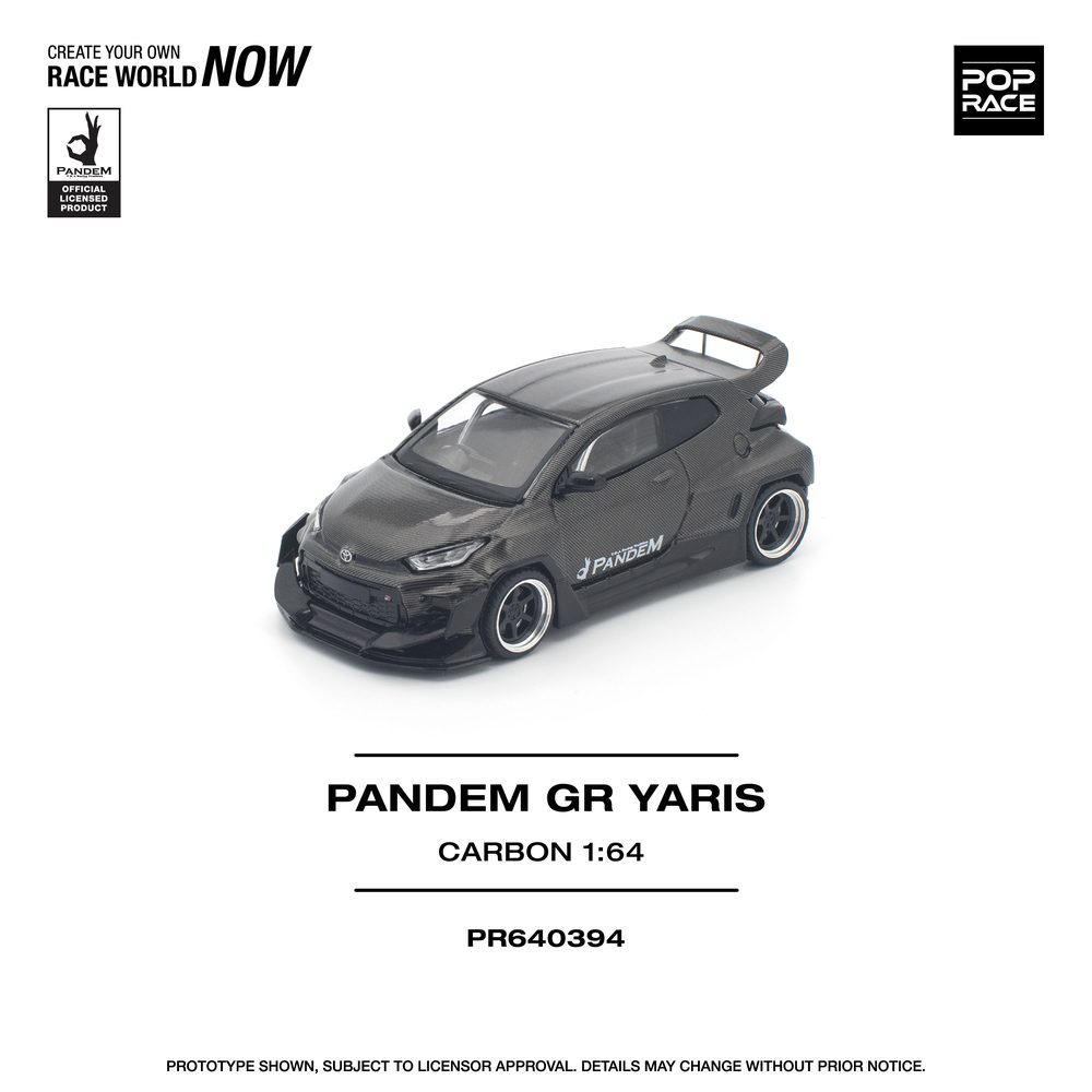 1/64 PANDEM GR YARIS CARBON EDITION (1/64 PANDEM GR YARIS CARBON EDITION)