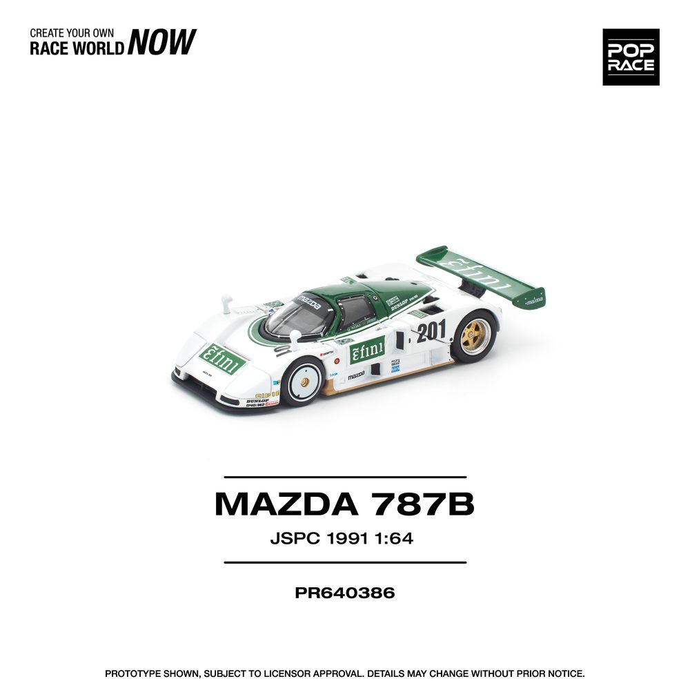 1/64 MAZDA 787B - JSPC 1991 (1/64 MAZDA 787B - JSPC 1991)