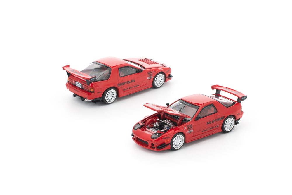 1/64 MAZDA RX7 FC3S RE-AMEMIYA RED (1/64 MAZDA RX7 FC3S RE-AMEMIYA RED)