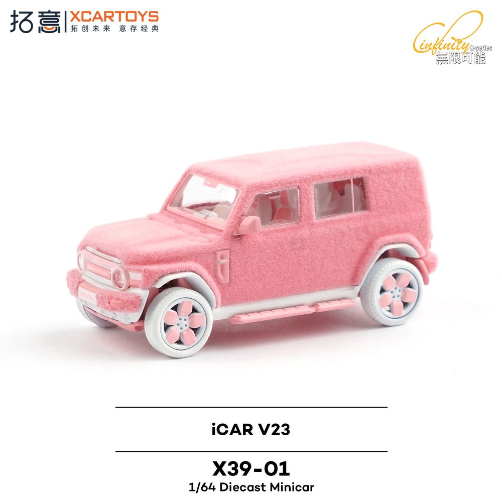 1/64 iCAR V23 フラッフィーピンク (1/64 iCAR V23 FLUFFY PINK)