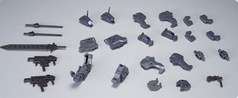 BIGFIREBIRD BUILD バード/バイナリ フィケドゥラ プラスチックモデルキット専用 ナパーム弾装甲オプションパーツセット (BIGFIREBIRD BUILD "BIRD/BINARY" NAPALM ARMOUR OPTION PARTS SET FOR FICEDULA PLASTIC MODEL KIT)