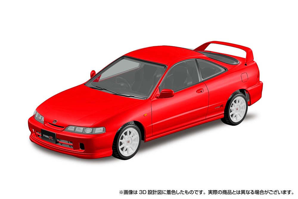 楽プラ スナップキット 22-MR ホンダ DC2インテグラ タイプR(ミラノレッド) (RakuPla Snap Kit 22-MR Honda DC2 Integra Type R (Milano Red))