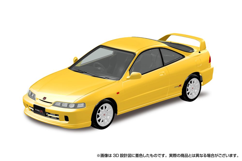 楽プラ スナップキット 22-SY ホンダ DC2インテグラ タイプR(サンライトイエロー) (RakuPla Snap Kit 22-SY Honda DC2 Integra Type R (Sunlight Yellow))
