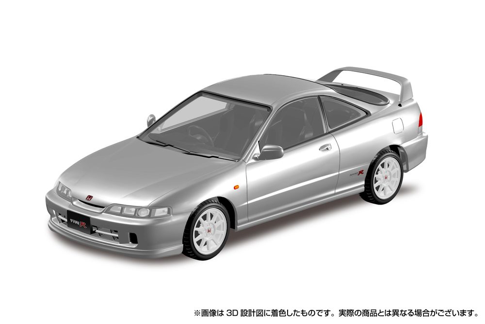 楽プラ スナップキット 22-VS ホンダ DC2インテグラ タイプR(ボーグシルバーメタリック) (RakuPla Snap Kit 22-VS Honda DC2 Integra Type R (Vogue Silver Metallic))