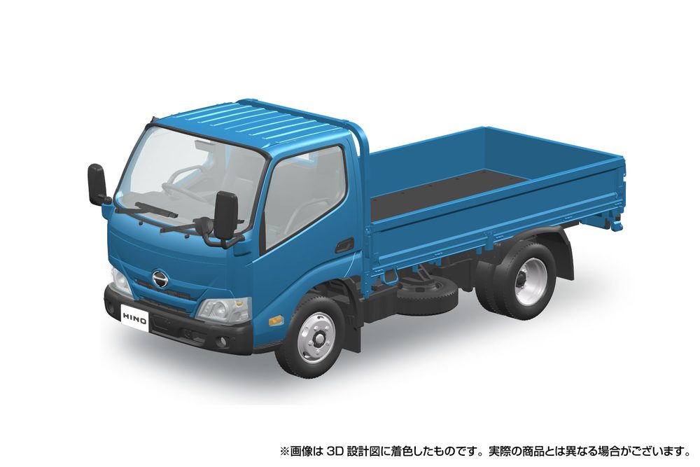 楽プラ スナップキット 23-BE 日野 デュトロ 平ボデー(ブルー) (RakuPla Snap Kit 23-BE Dutro (Blue))