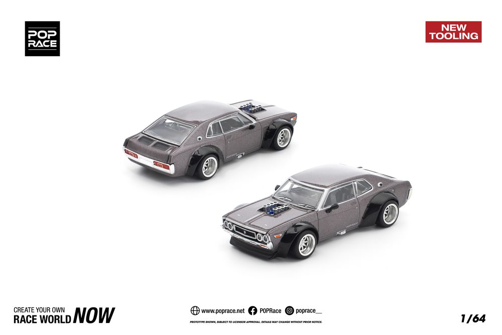 1/64 LAUREL C130 METALLIC GREY (1/64 LAUREL C130 METALLIC GREY)