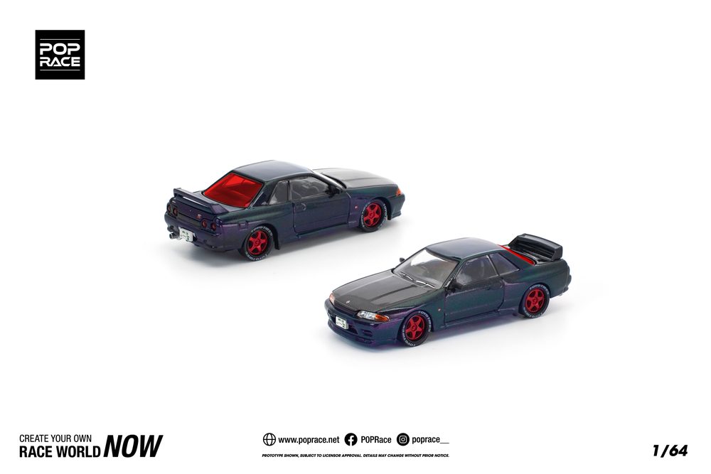 1/64 SKYLINE GT-R R32 GHOST CHAMELEON (1/64 SKYLINE GT-R R32 GHOST CHAMELEON)