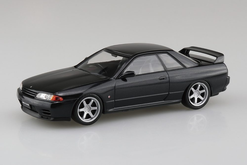 楽プラ スナップキット 14CU-BP ニッサン R32スカイラインGT-R カスタムホイール(ブラックパールメタリック) (RakuPla Snap Kit 14CU-BP Nissan R32 Skyline GT-R Custom Wheel (Black Pearl Metallic))