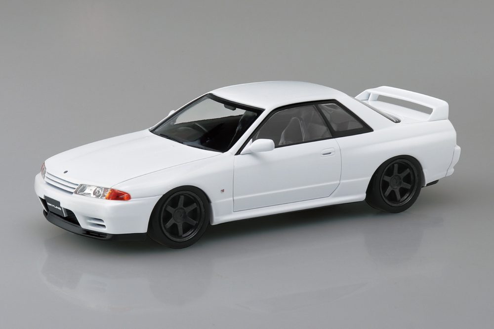 楽プラ スナップキット 14CU-CW ニッサン R32スカイラインGT-R カスタムホイール(クリスタルホワイト) (RakuPla Snap Kit 14CU-CW Nissan R32 Skyline GT-R Custom Wheel (Crystal White))