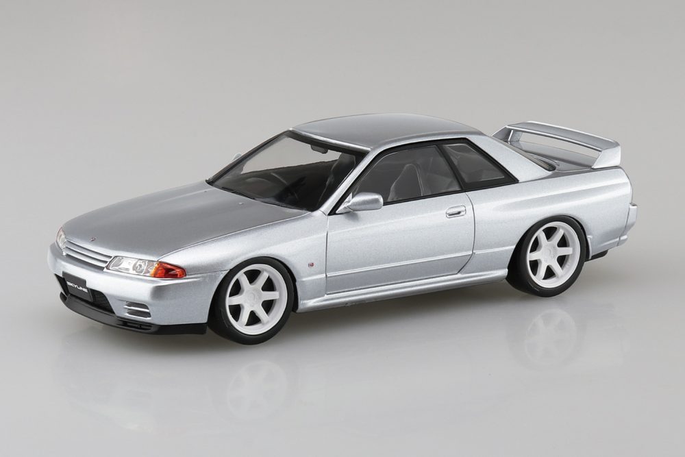 楽プラ スナップキット 14CU-SS ニッサン R32スカイラインGT-R カスタムホイール(スパークシルバー) (RakuPla Snap Kit 14CU-SS Nissan R32 Skyline GT-R Custom Wheel (Spark Silver))