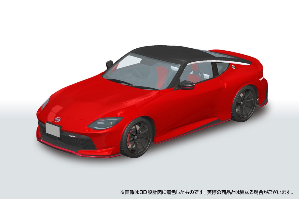 楽プラ スナップカー 06-CR RZ34 フェアレディZ NISMO 2024 カーマインレッド (RakuPla Snap Car 06-CR RZ34 Fairlady Z NISMO 2024 Carmine Red)