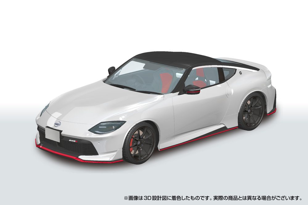 楽プラ スナップカー 06-PW RZ34 フェアレディZ NISMO 2024 プリズムホワイト (RakuPla Snap Car 06-PW RZ34 Fairlady Z NISMO 2024 Prism White)