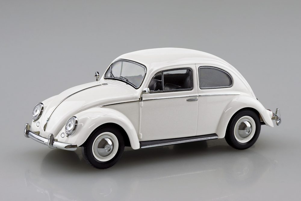 楽プラ スナップキット 20-PW フォルクスワーゲン ビートル(パールホワイト) (RakuPla Snap Kit 20-PW Volkswagen Beetle (Pearl White))