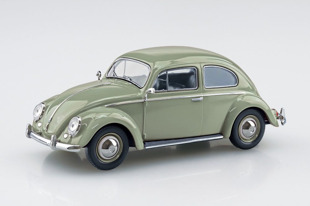 楽プラ スナップキット 20-RG フォルクスワーゲン ビートル(リードグリーン) (RakuPla Snap Kit 20-RG Volkswagen Beetle (Reed Green))