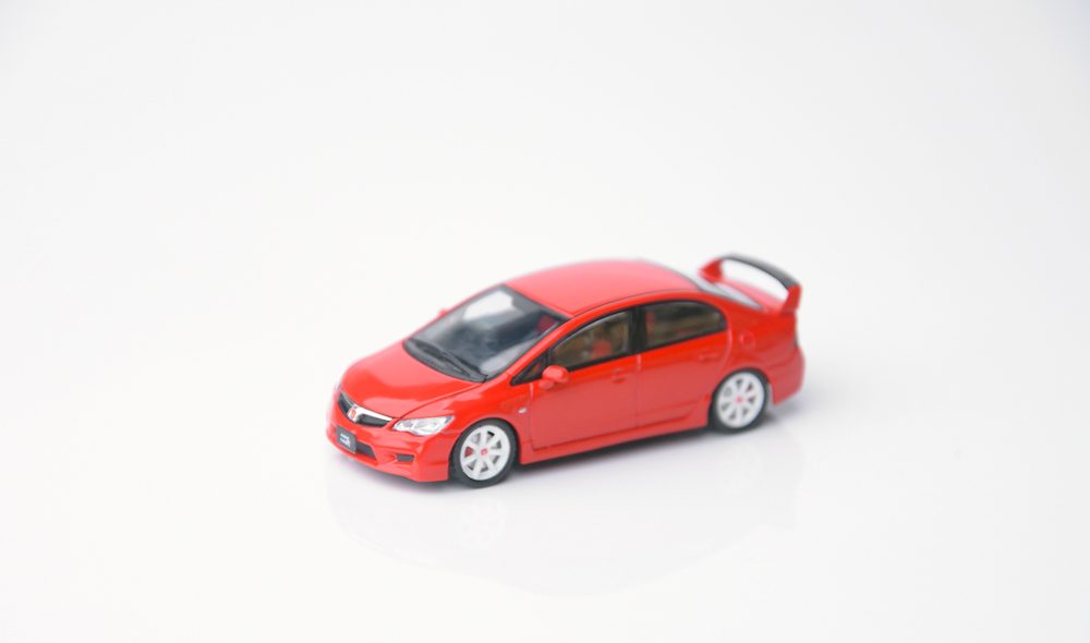 1/64 Honda Civic Type-R FD2 Red (1/64 Honda Civic Type-R FD2 Red)