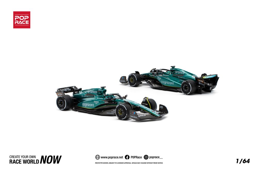 1/64 ASTON MARTIN AMR23 LANCE STROLL (1/64 ASTON MARTIN AMR23 LANCE STROLL)