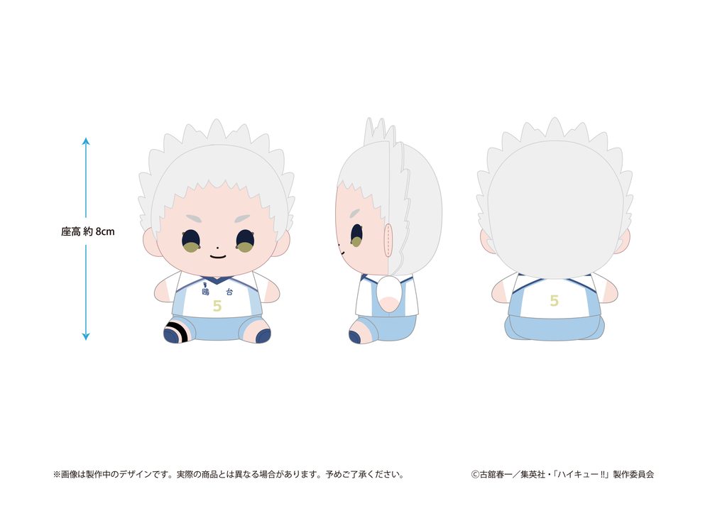 ハイキュー!! もっちび ぬいぐるみ 星海光来 ("Haikyu!!" Mocchibi Plush Hoshiumi Korai)