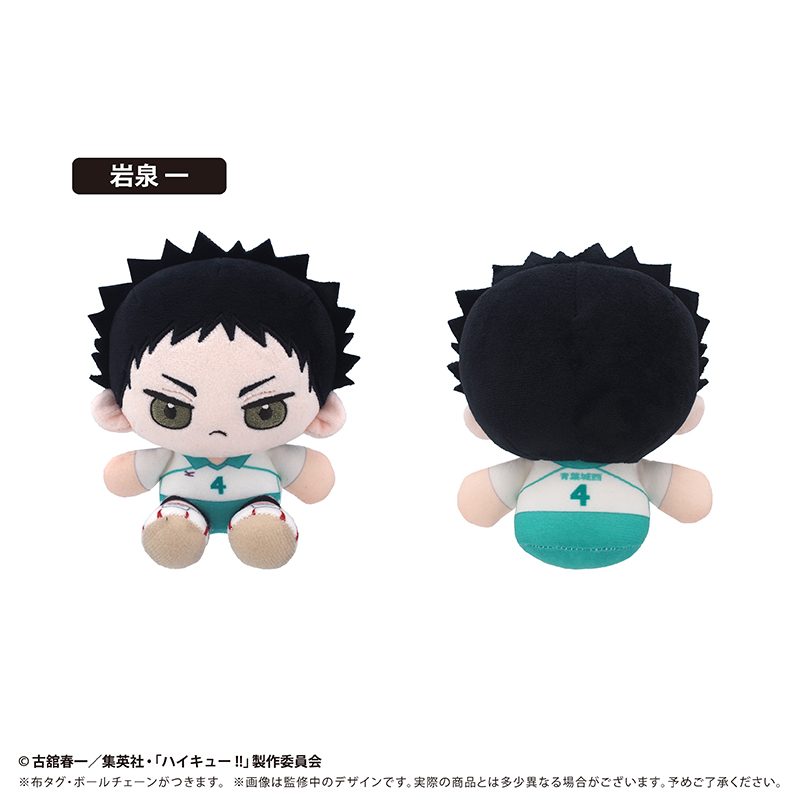 ハイキュー!! ミニおすわりたぴぬい Vol.5 岩泉一 ("Haikyu!!" Mini Osuwari Tapi-nui Plush Vol. 5 Iwaizumi Hajime)
